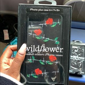 Barbed Roses iPhone 6+,7+, and 8+ Case (RARE)